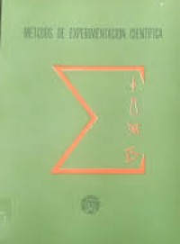 Image of Metodos de  experimentación cientifica